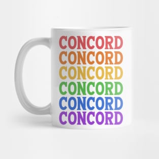 CONCORD COLORFUL TRAVEL CITY Mug